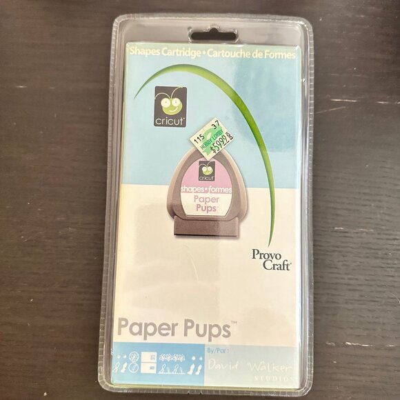 Cricut Shapes Cartridge Paper Pups By Provo Craft Sealed - Picture 1 of 2
